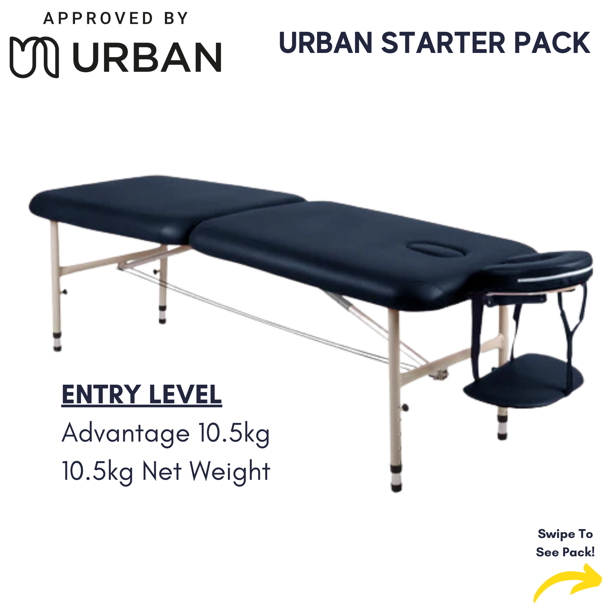 URBAN MASSAGE TABLE STARTER PACK